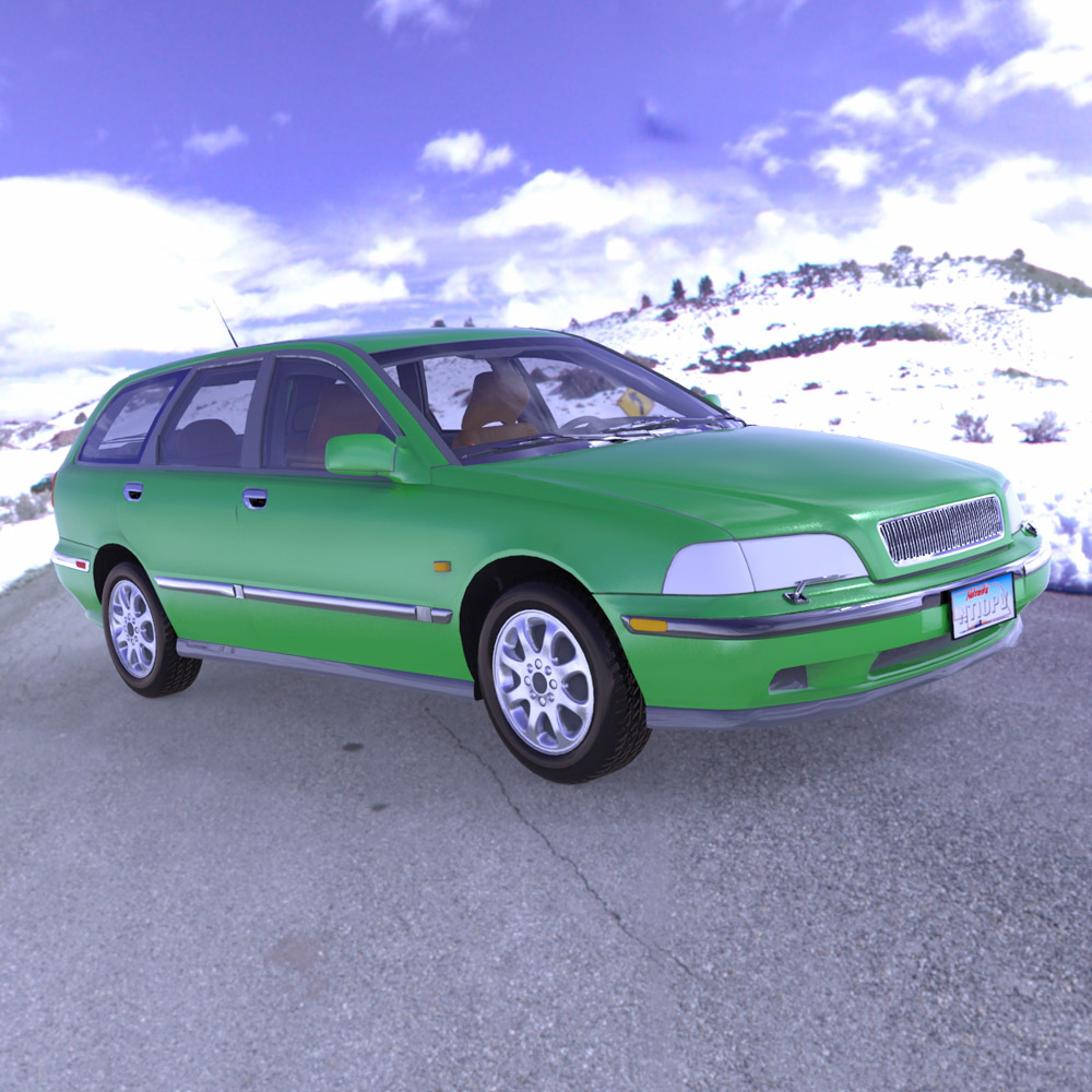 Volvo V40 2000 (for Poser) by N/A