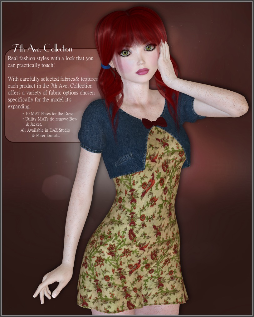 7th Ave: Dottie Dress by N/A