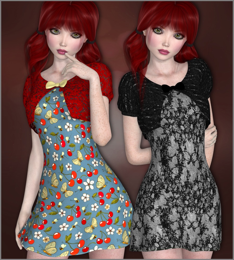 7th Ave: Dottie Dress by N/A
