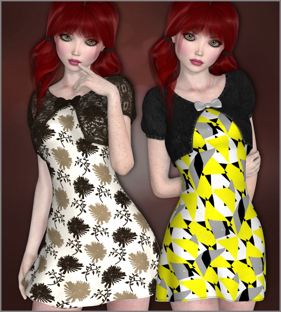 7th Ave: Dottie Dress by N/A