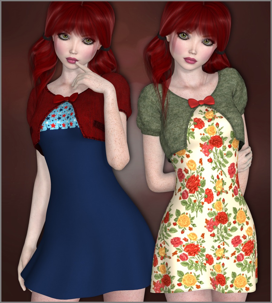 7th Ave: Dottie Dress by N/A