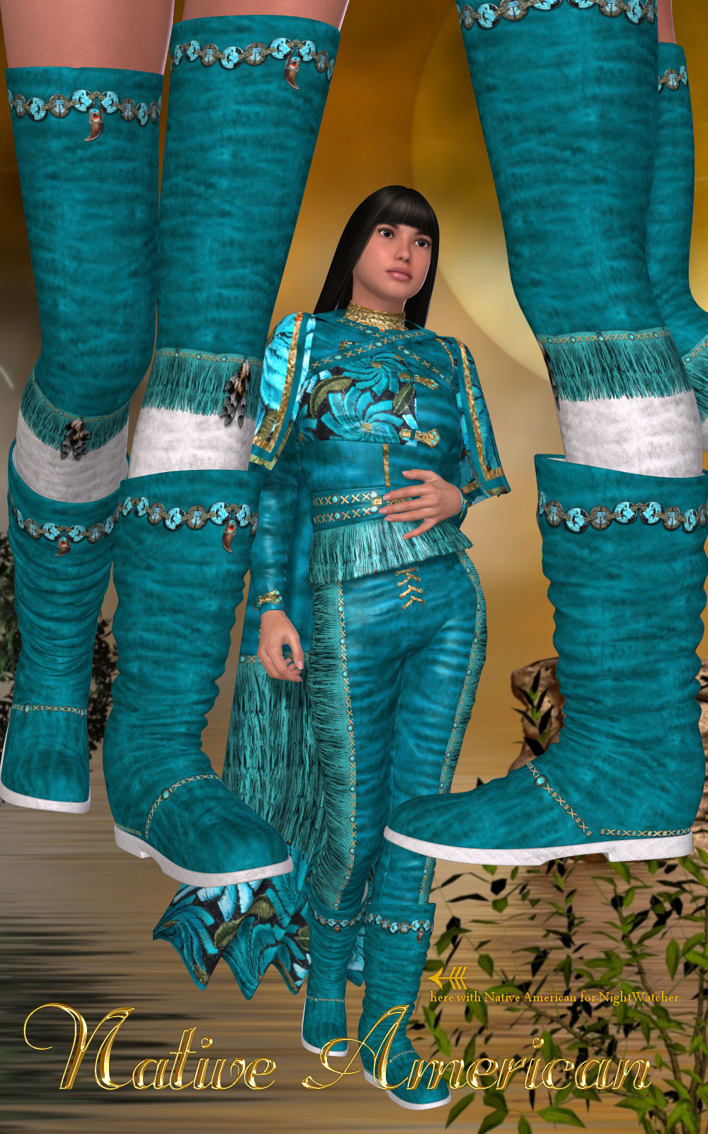 DA-NativeAmerican for InLongBoots II by N/A