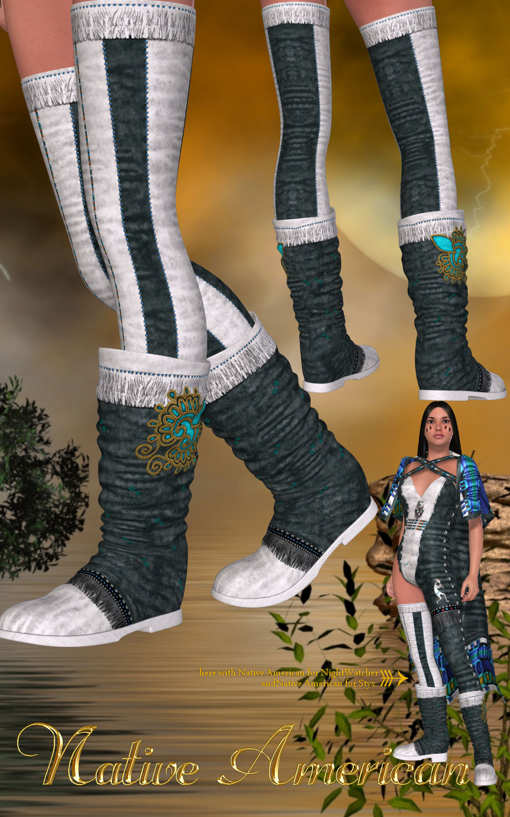 DA-NativeAmerican for InLongBoots II by N/A