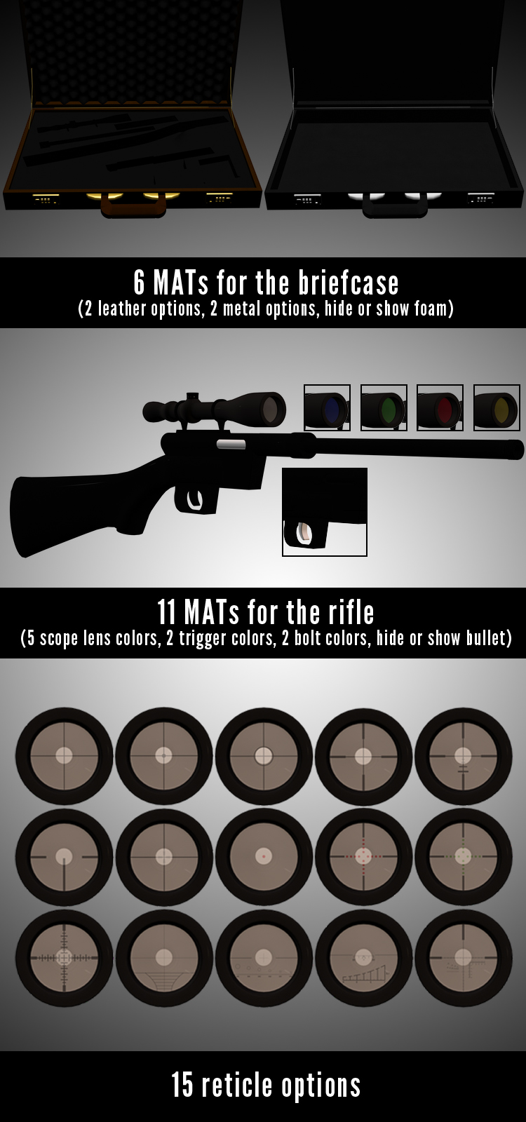 Silent Kill: Rifle Poses by N/A