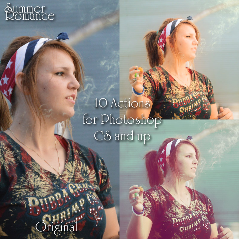 Summer Romance Photoshop Actions by N/A