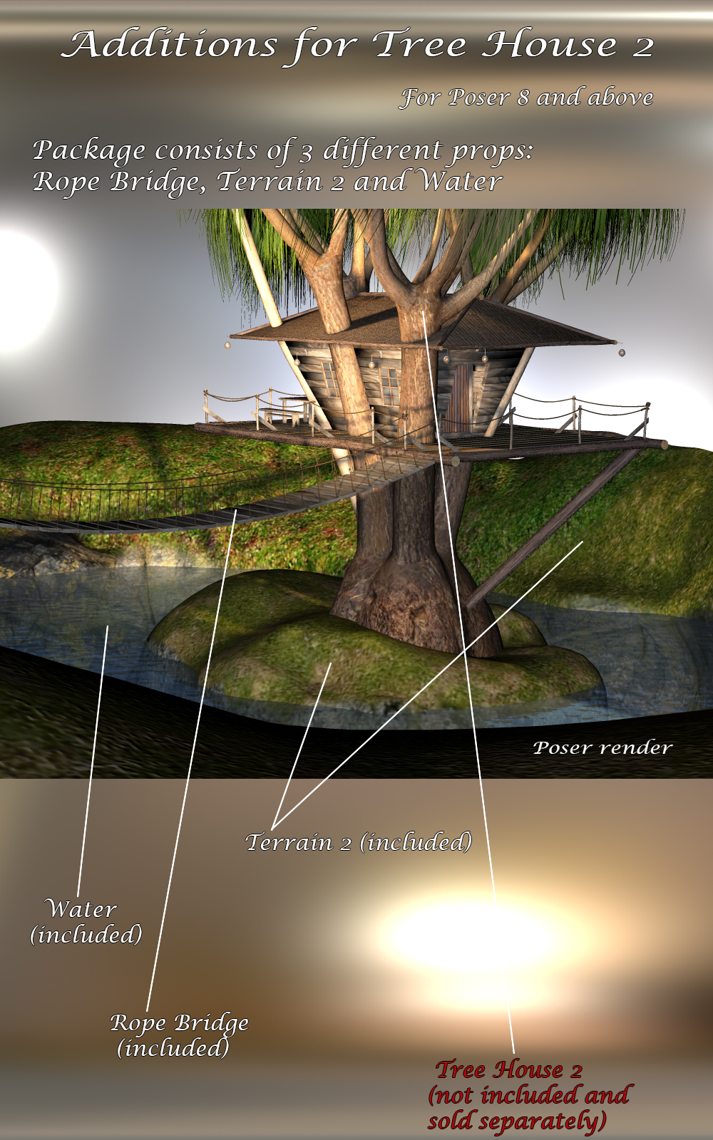 AJ Tree House 2 Additions by N/A