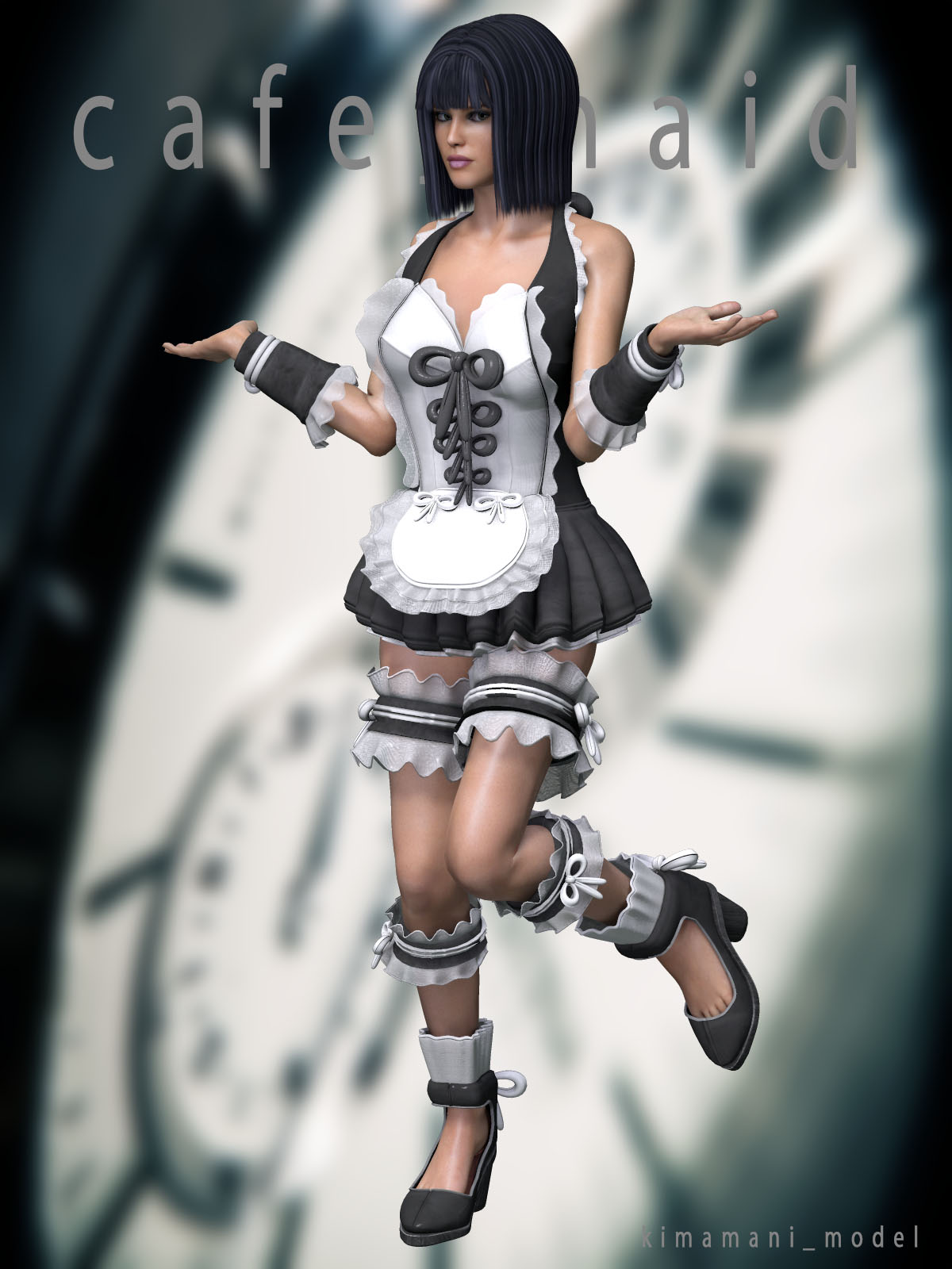 Cafe Maid V4 & A4 by N/A