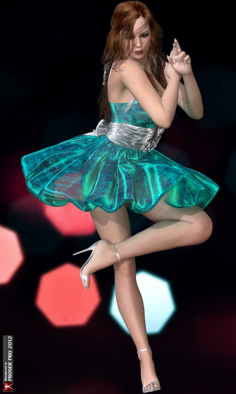 Flower Bowknot Dress for V4A4G4Elite by N/A