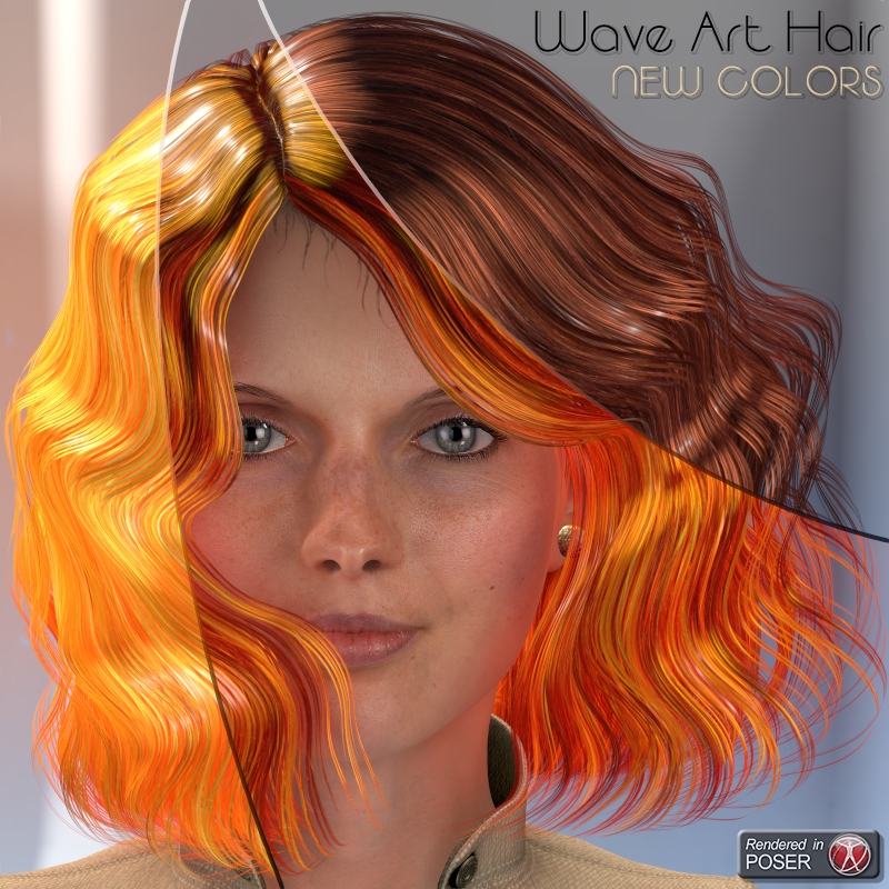 Wave Art Hair - NEW COLORS by N/A