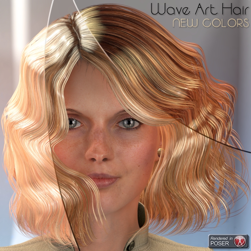 Wave Art Hair - NEW COLORS by N/A