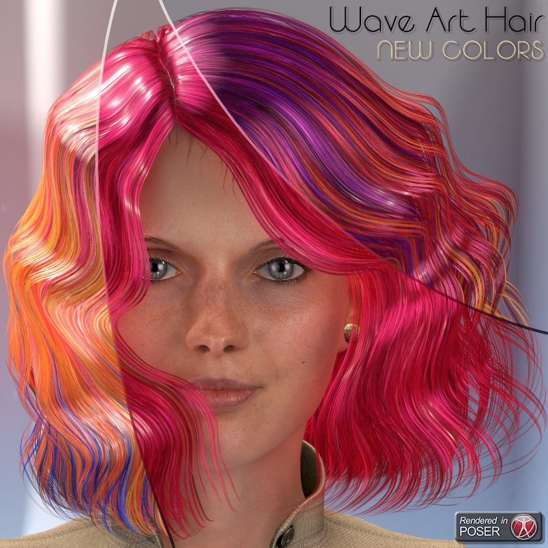 Wave Art Hair - NEW COLORS by N/A