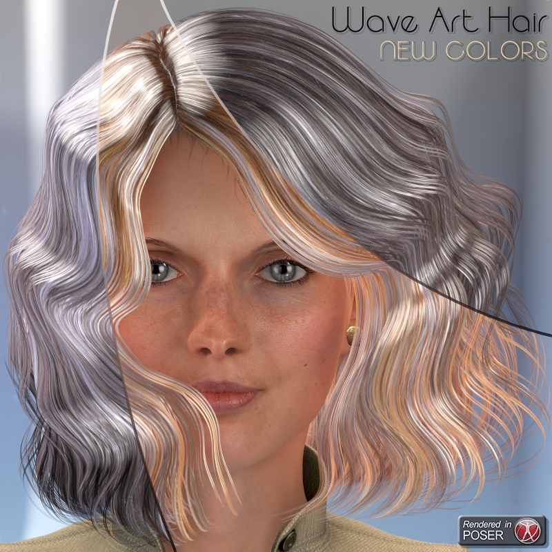 Wave Art Hair - NEW COLORS by N/A