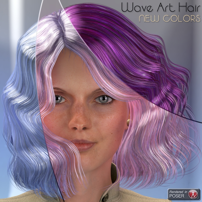 Wave Art Hair - NEW COLORS by N/A