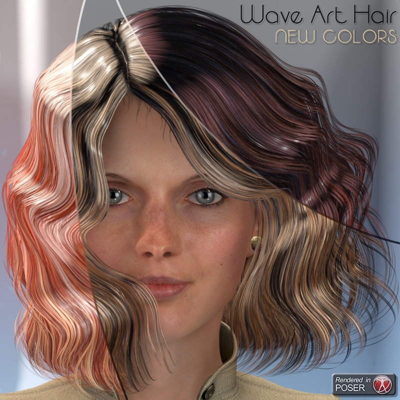 Wave Art Hair - NEW COLORS by N/A