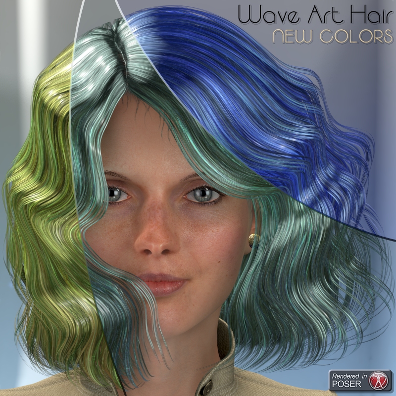 Wave Art Hair - NEW COLORS by N/A