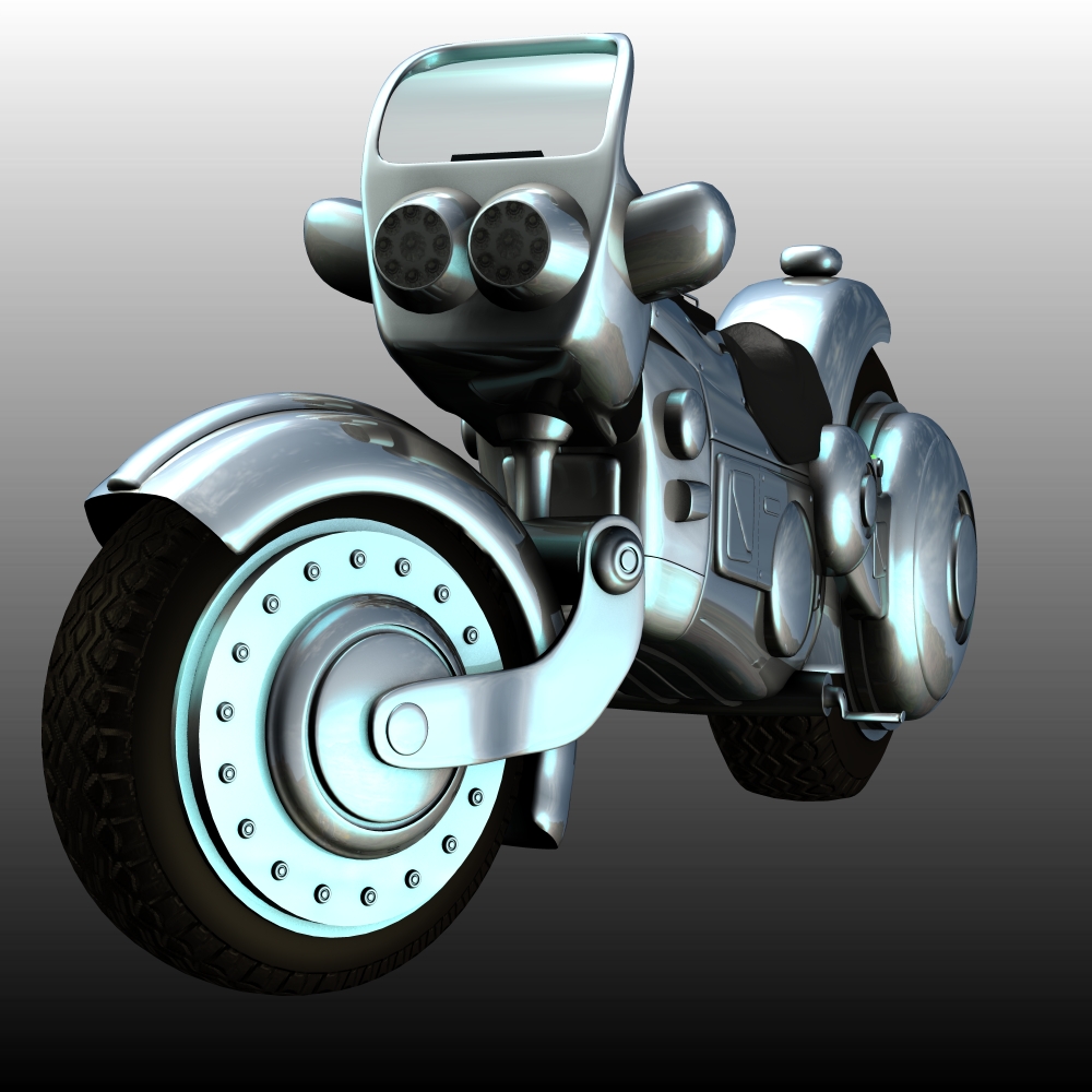 PATROL MOTORCYCLE  for Poser by N/A