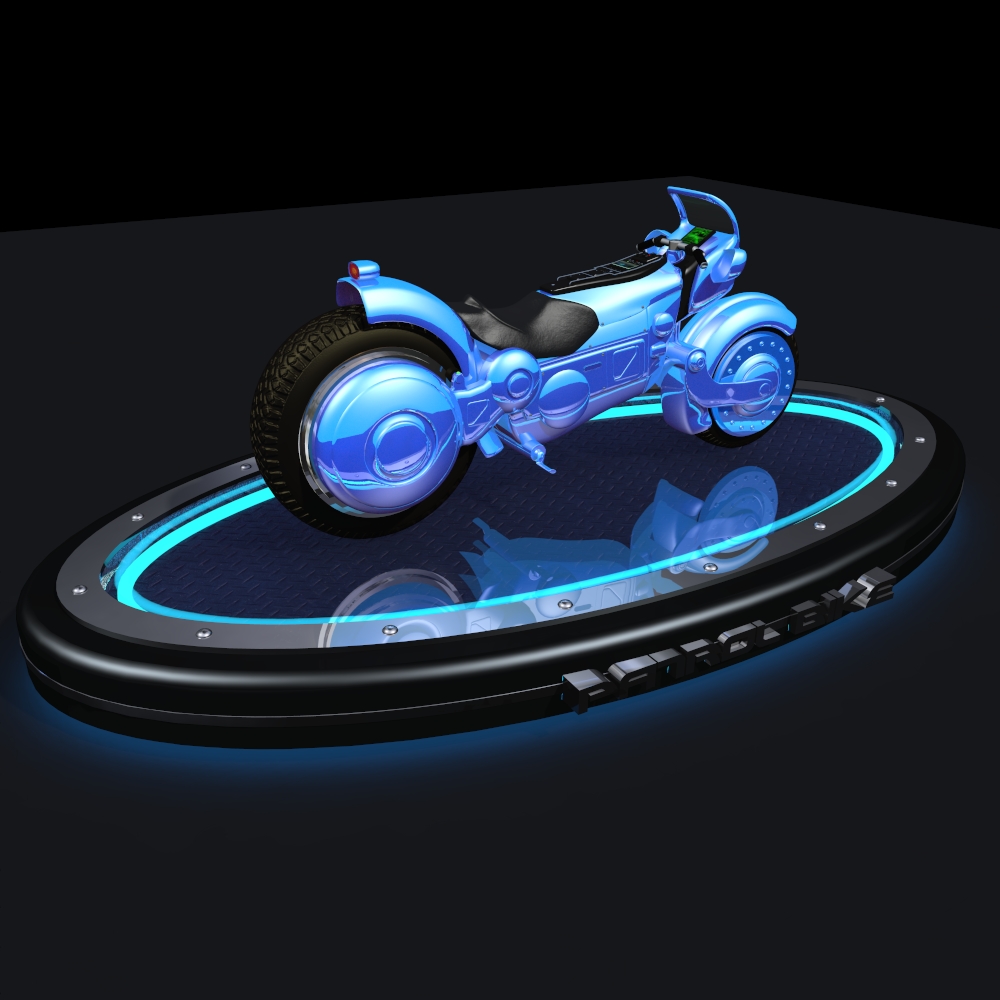 PATROL MOTORCYCLE  for Poser by N/A