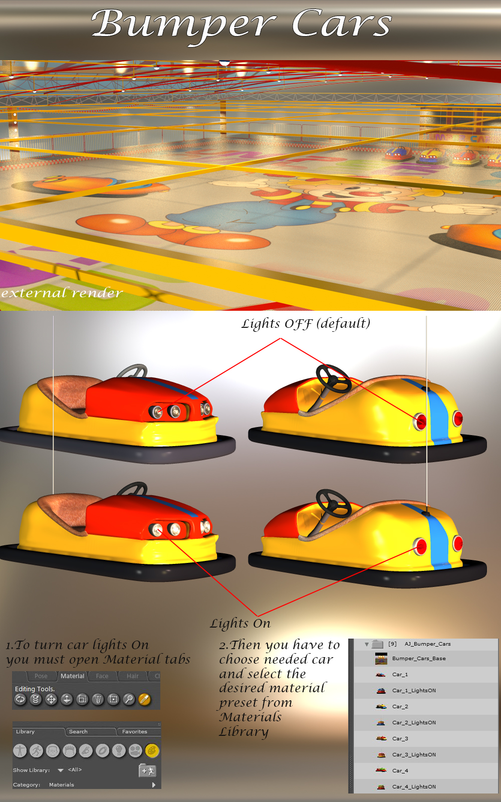 AJ Bumper Cars by N/A