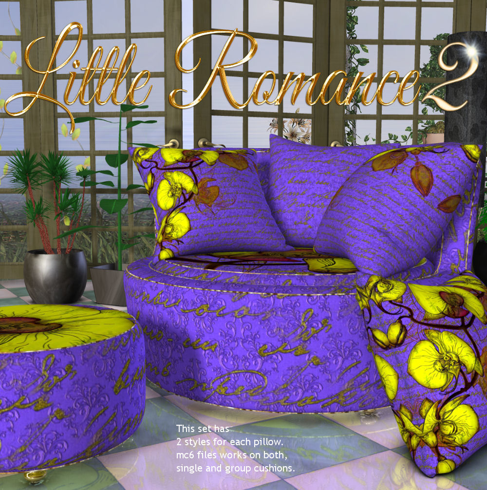 DA-Little Romance 2 for The Cuddler Chair Set by Lully by N/A