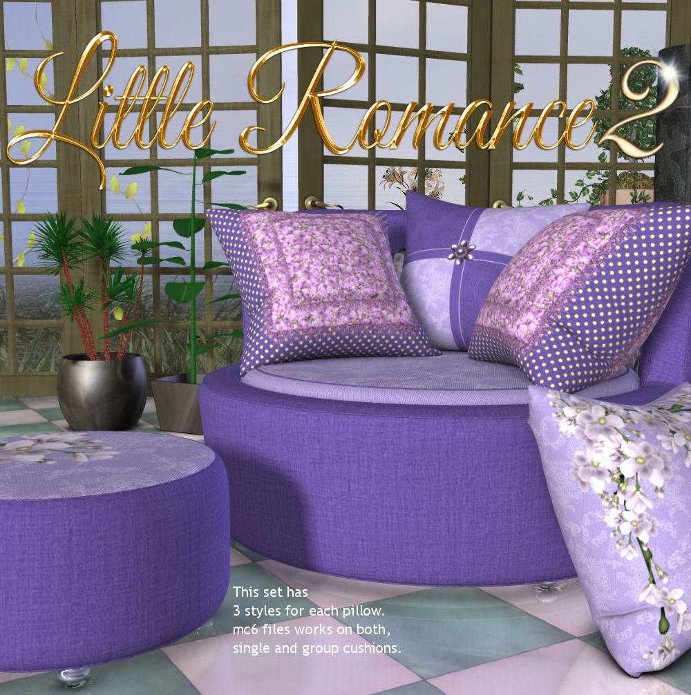 DA-Little Romance 2 for The Cuddler Chair Set by Lully by N/A