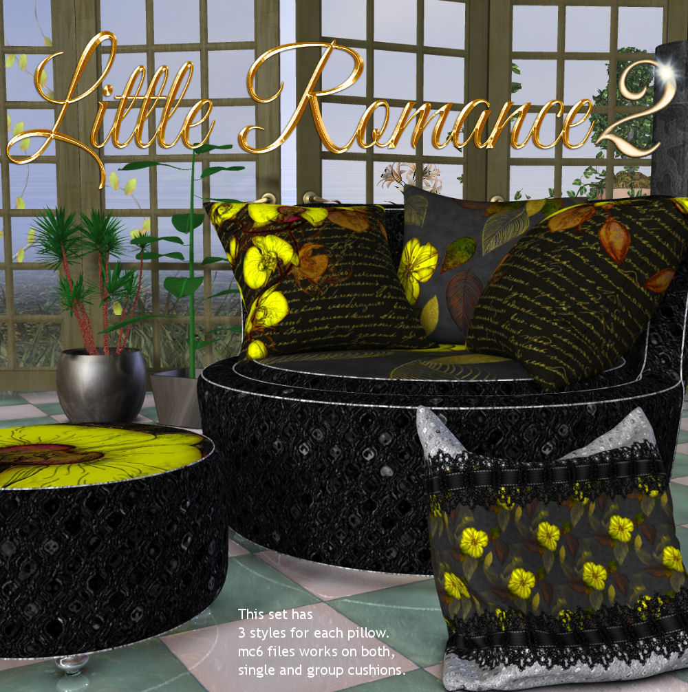 DA-Little Romance 2 for The Cuddler Chair Set by Lully by N/A