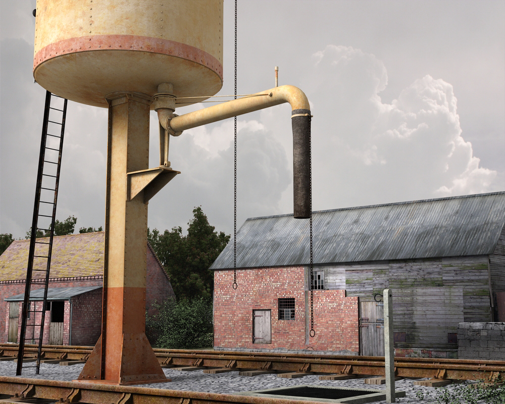 Water Tower Set by N/A