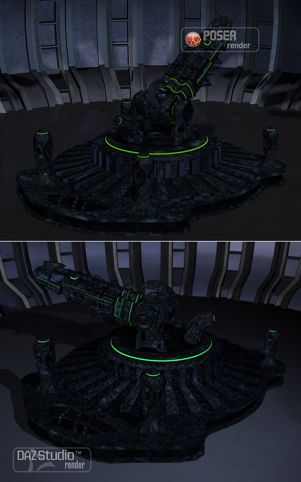 Titanomachy Scifi Weapon by N/A