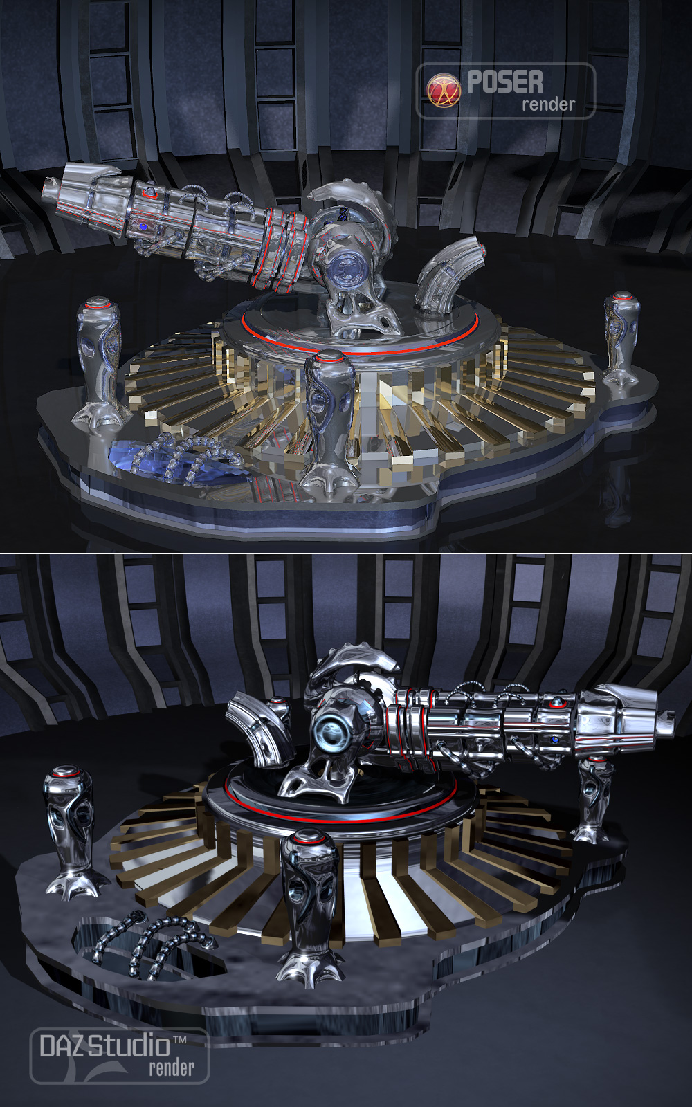 Titanomachy Scifi Weapon by N/A