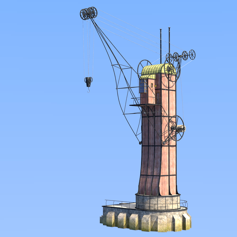 Smugglers crane by N/A