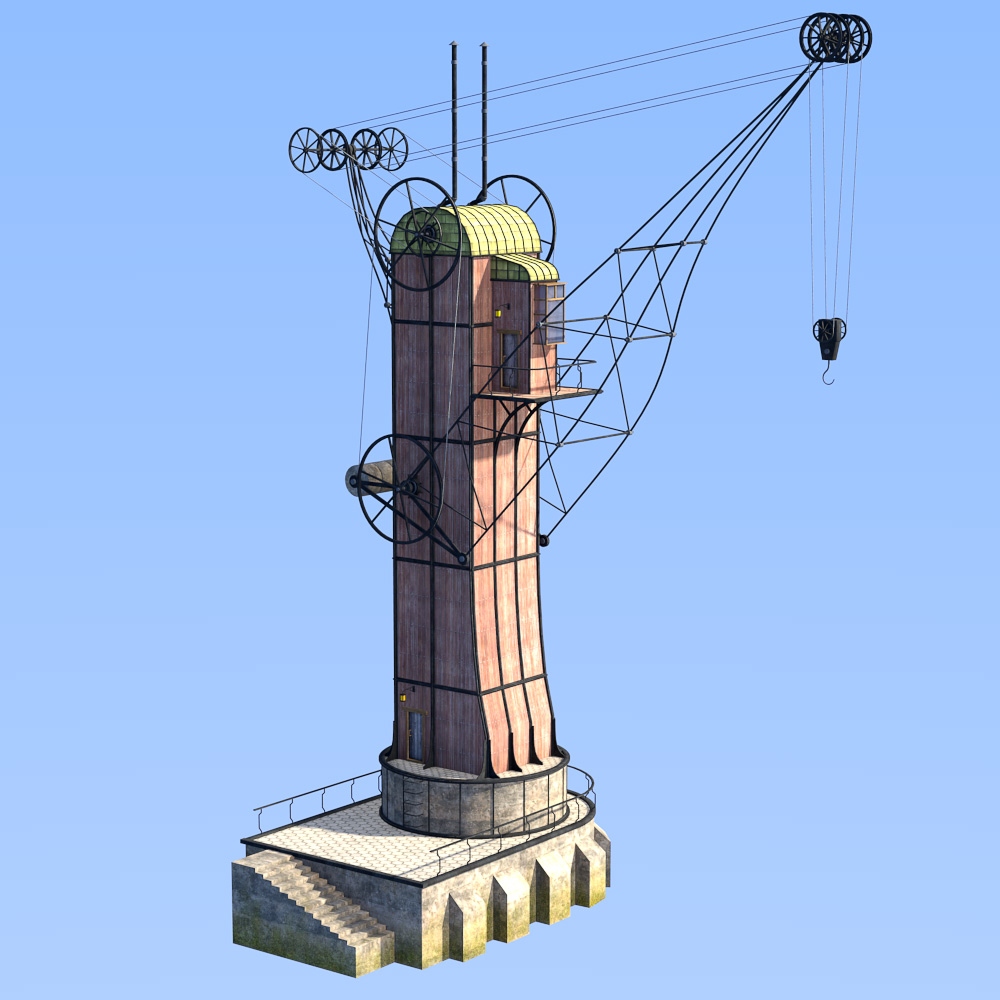 Smugglers crane by N/A