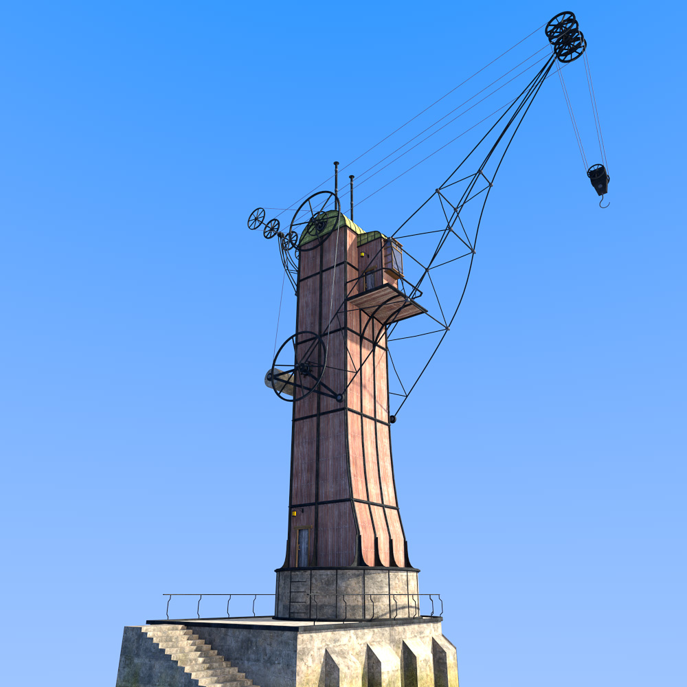 Smugglers crane by N/A