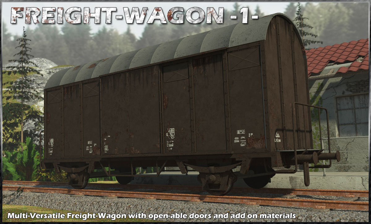 Freight Wagon 1 by N/A