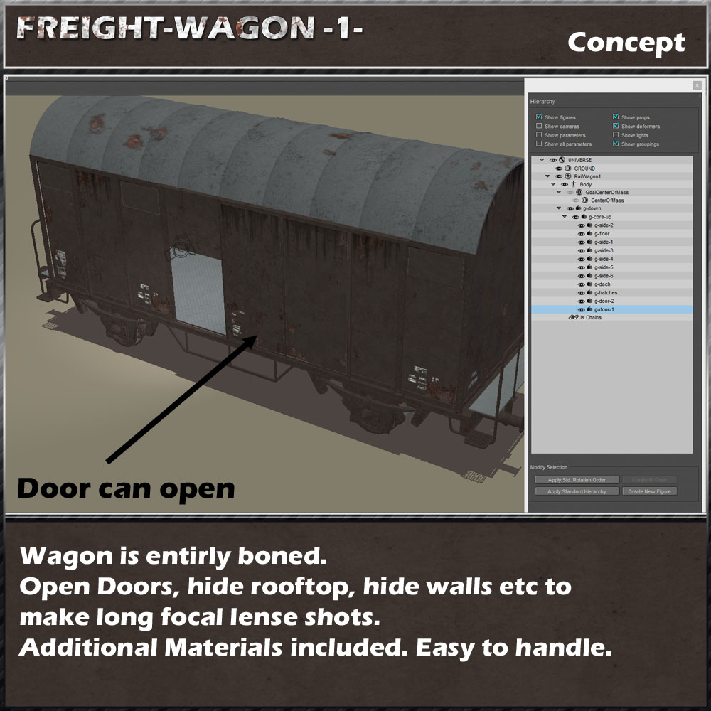 Freight Wagon 1 by N/A