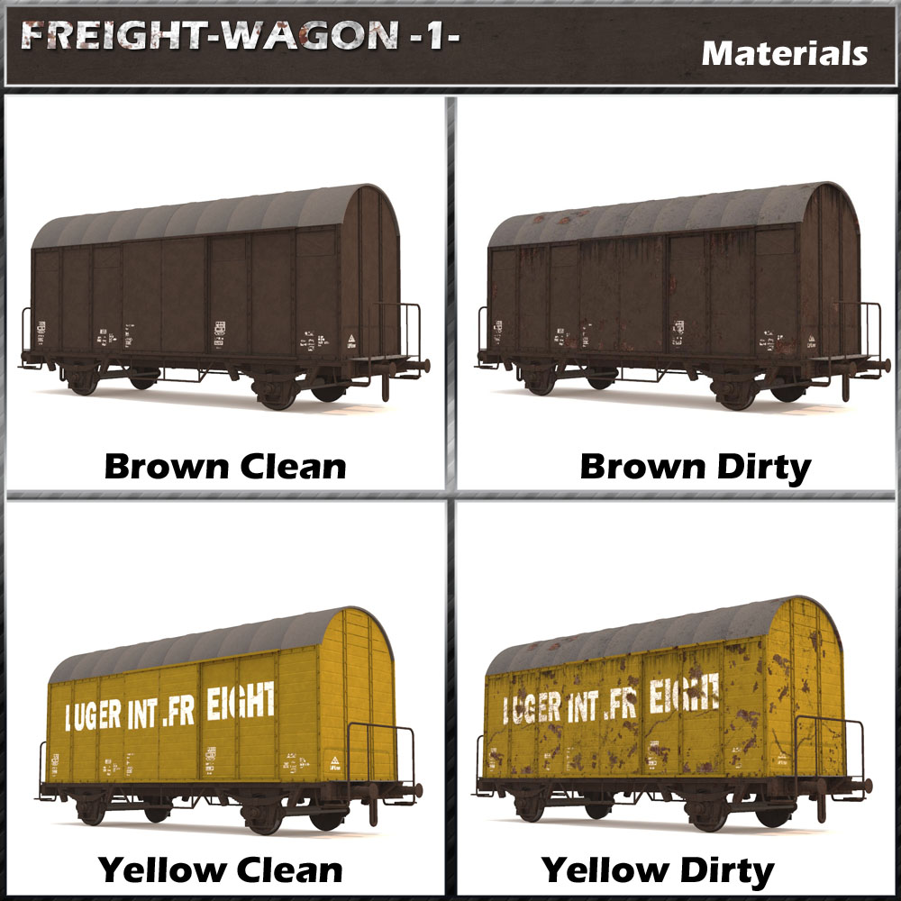 Freight Wagon 1 by N/A
