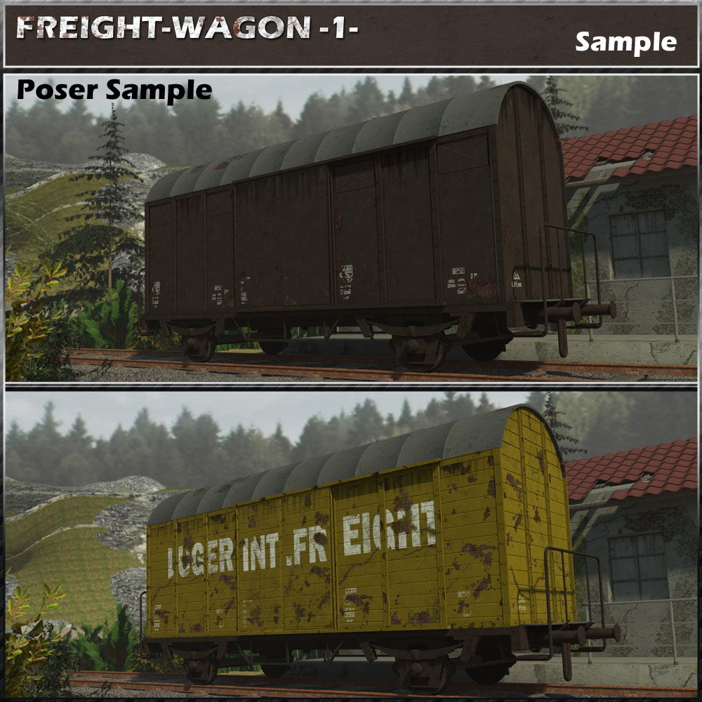 Freight Wagon 1 by N/A