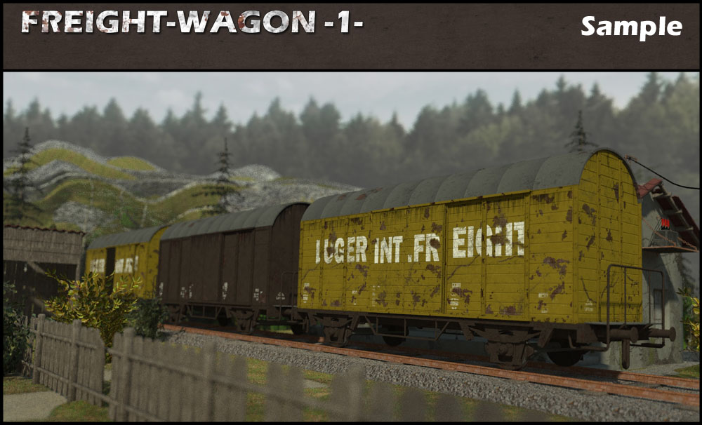 Freight Wagon 1 by N/A