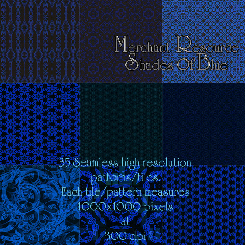 Merchant Resource - Shades of Blue by N/A