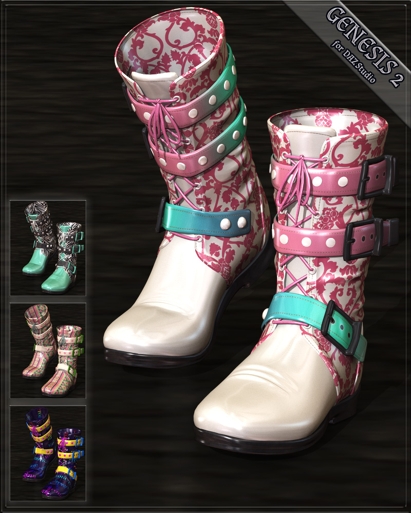COSMOPOLITAN - G2 Biker Boots by N/A