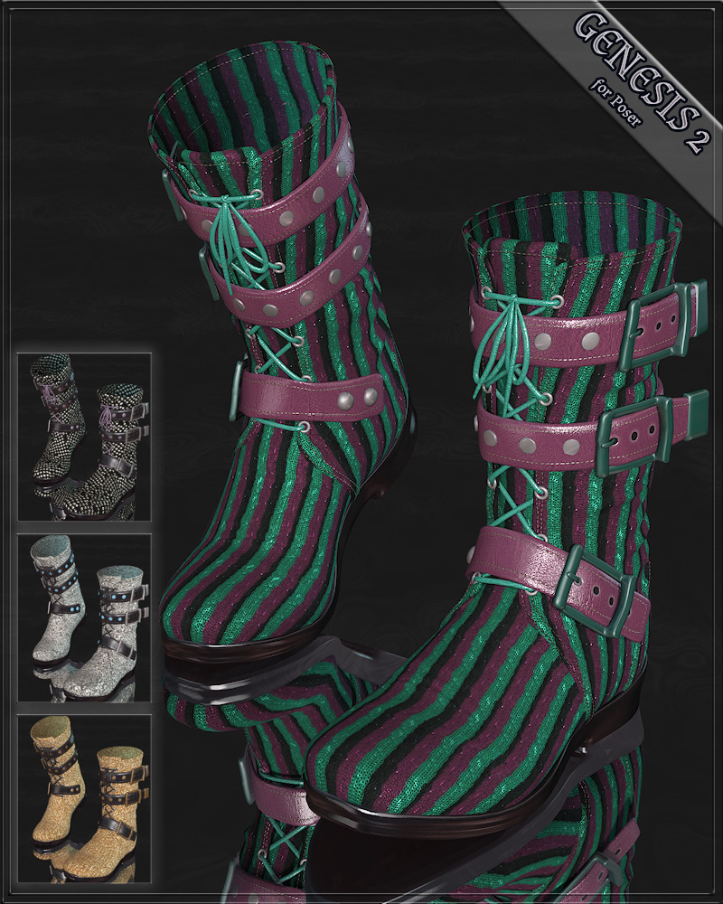 COSMOPOLITAN - G2 Biker Boots by N/A