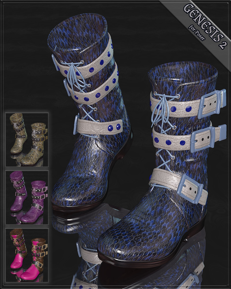 COSMOPOLITAN - G2 Biker Boots by N/A