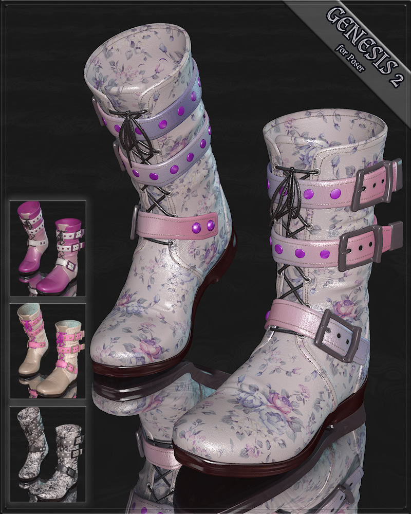 COSMOPOLITAN - G2 Biker Boots by N/A