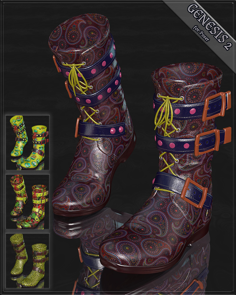 COSMOPOLITAN - G2 Biker Boots by N/A