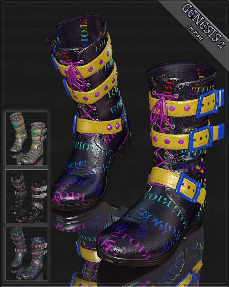 COSMOPOLITAN - G2 Biker Boots by N/A