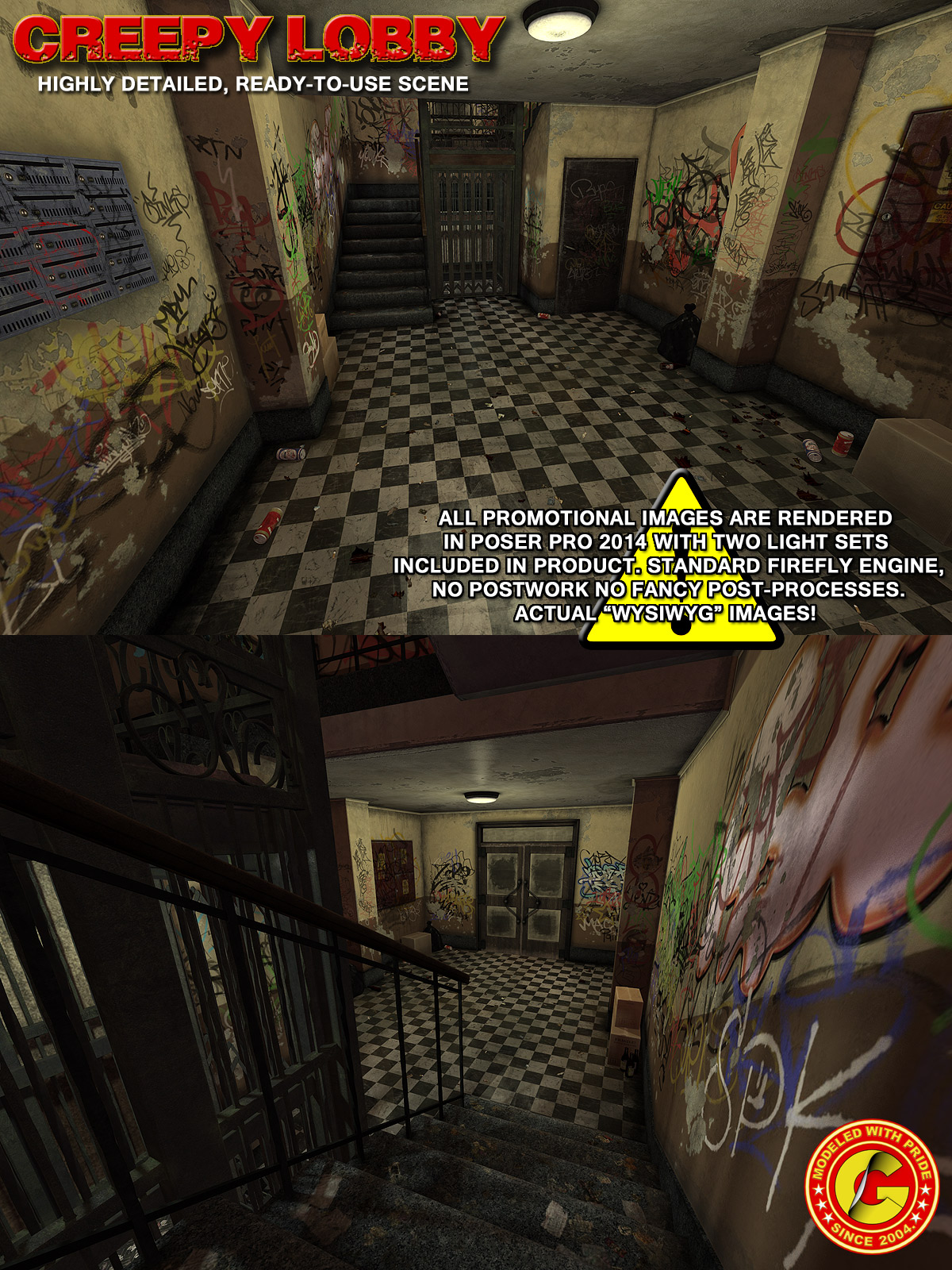 Creepy Lobby by N/A