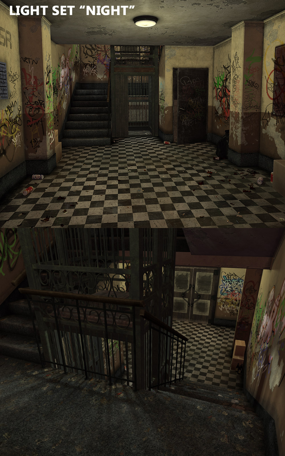 Creepy Lobby by N/A