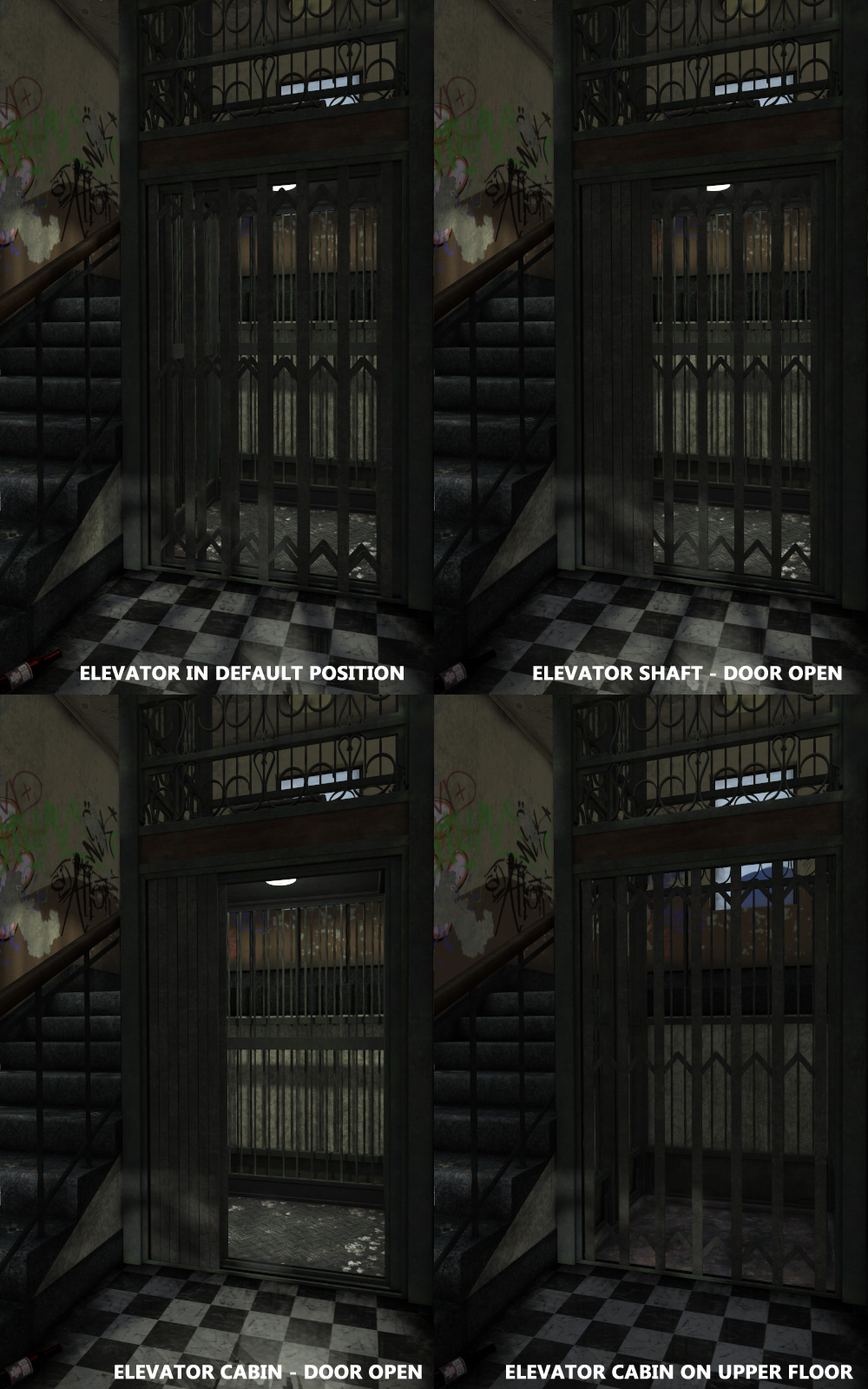 Creepy Lobby by N/A