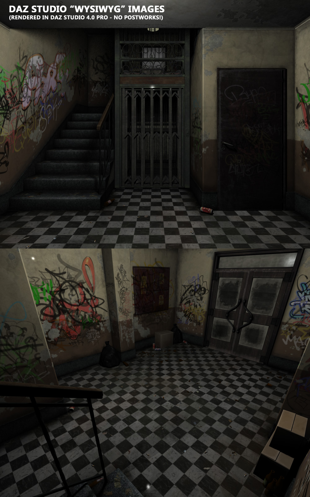 Creepy Lobby by N/A