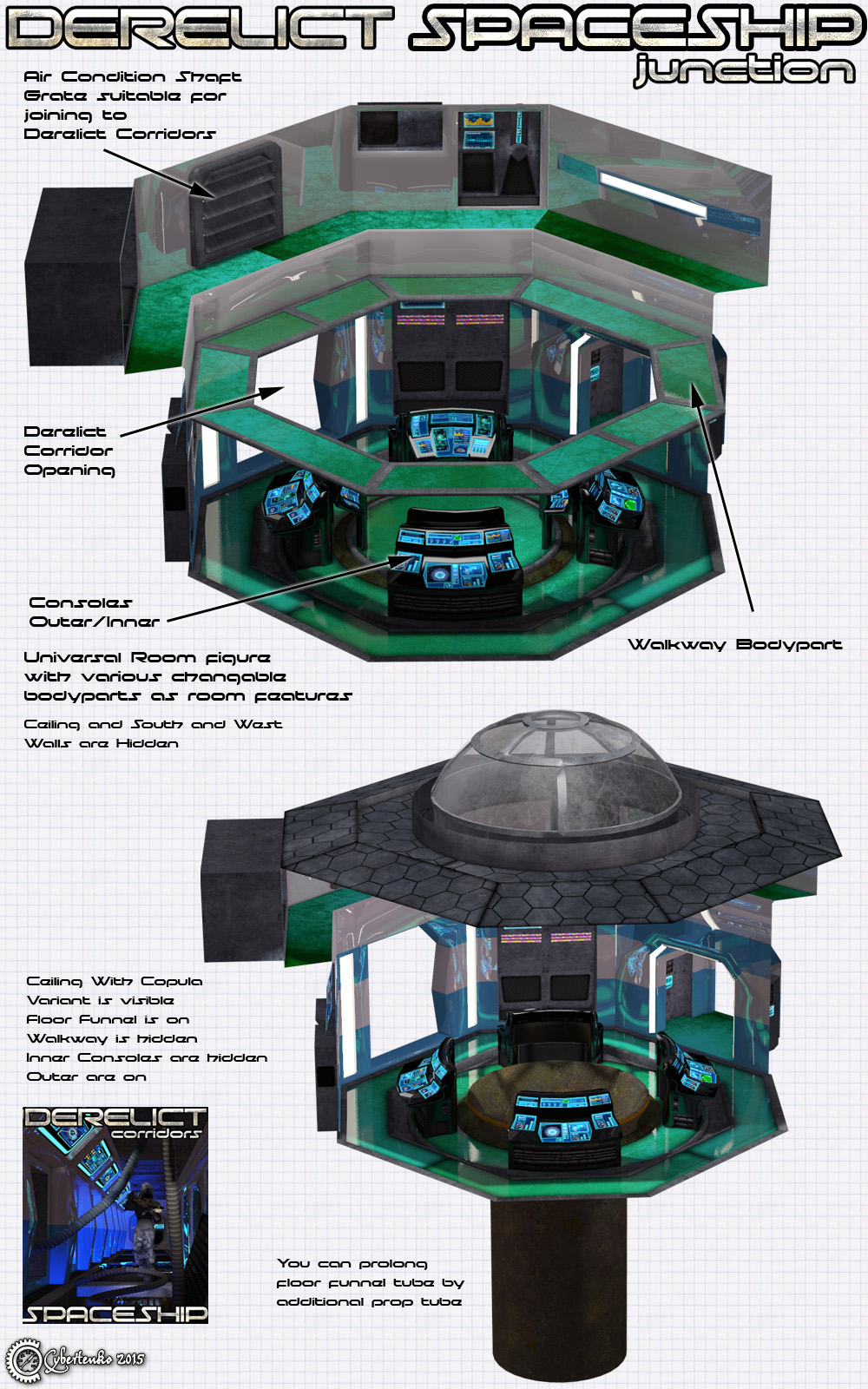 Derelict Spaceship: Junction by N/A