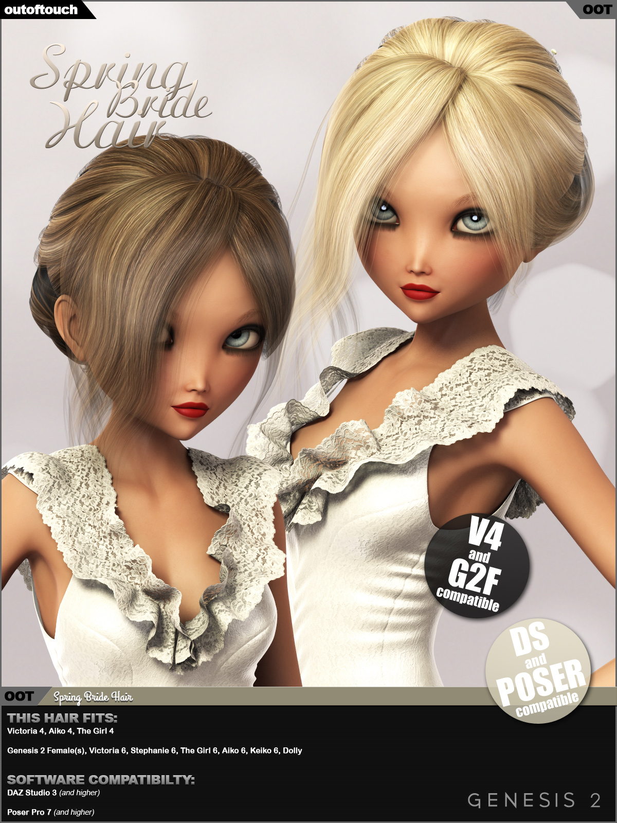 Spring Bride Hair and OOT Hairblending by N/A