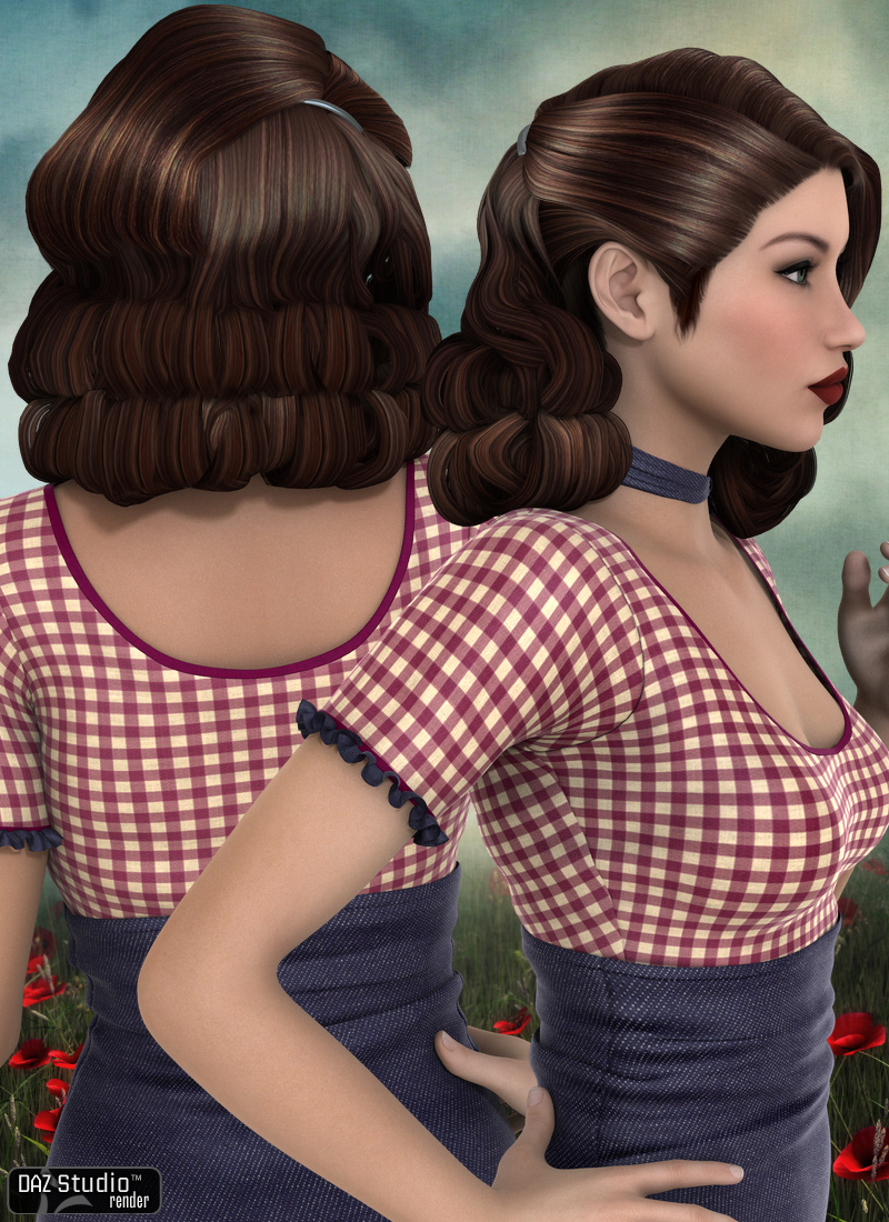 50s Hollywood Hair by N/A